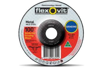 Flexovit 100x6.0x16mm Metal Grinding Disc 25PK 66252841705
