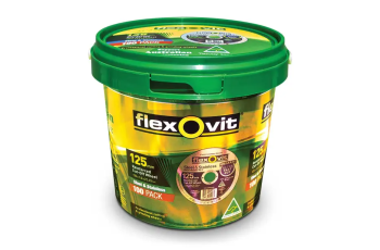 Flexovit 125x1.0mm Steel & Stainless Cut Off Disc MEGA INOX 100PK 66253371411