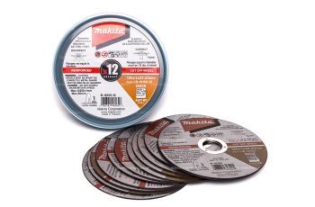 Makita Cut Off Grinder Discs Elite Inox 125mm 12 Piece B-18150-12