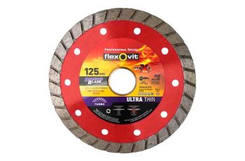 Flexovit 125mm Turbo Diamond Blade for General Purpose Cutting 70184601315