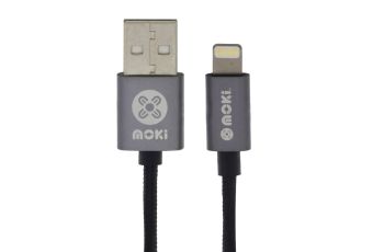 Moki Lightning Cable 3m Black ACC-MSTLCABGM