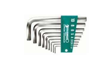 Stahlwille SET 13PC A.F. L-SHAPD HEX KEY SHORT SERIES IN HOLDER SW10760 ACV/13 - 96435502