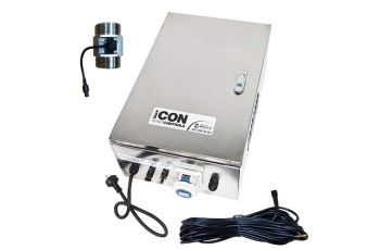 Bianco iCONSolar Stainless Steel Pro Control Plug & Play with Flow meter 40 BIA-SS-SOLCONTPRO-SSFLOW40