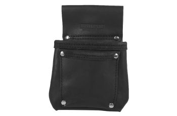 BuildPro Hold All Bag Leather Heavy Duty Stitching Pouch LBFHAB