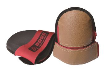 DTA Boss Knee Pads Pro Neoprene Hook And Loop Straps BPKP-XL