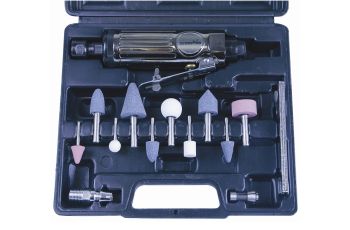 Scorpion Die Grinder Kit 1/4" Collet With Blow Mold Case Air Tools SX-200K