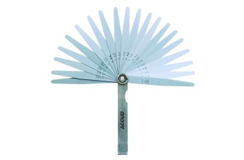 Accud 100mm Feeler Gauge 32 Leave Set AC-912-100-32