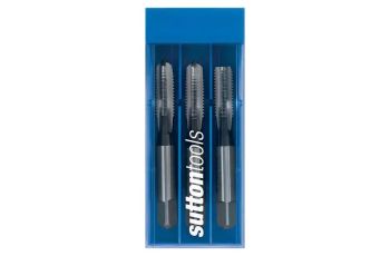 Sutton 3/16" x 24 BSW HSS Hand Tap Set - 3 Piece T9050476