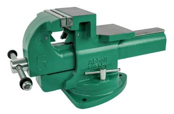 Abbott & Ashby Heavy Duty Bench Vice 125mm With 360º Swivel Base ATBVHD125