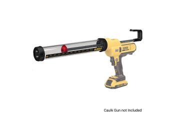 DeWALT 600ml CLEAR TUBE HOLDER - Suitable for DCE580 18V XR Li-Ion Caulk Gun DCE5801-XJ