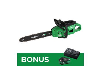 HiKOKI 36V 457MM (18") Brushless Cordless Chain Saw Skin CS3645DA(H4Z)