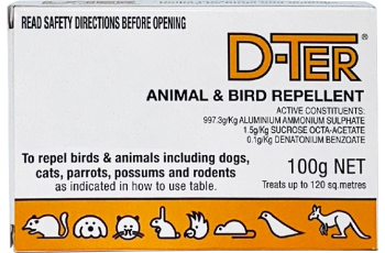 D-TER Animal & Bird Repellent 100gm DT-DTER-100