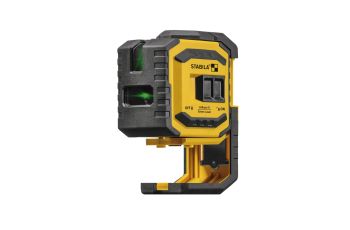 Stabila Green Beam Cross Line and Plumb Point Laser Level (19033) LAX300G 