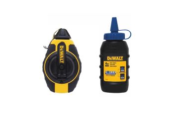 DeWALT 30m Chalk Line Reel Kit with Blue Chalk DWHT47373L