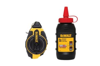 DeWALT 30m Chalk Line Reel Kit with Red Chalk DWHT47374L