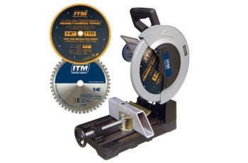 ITM 240V 350MM Metal Cutting Saw Combo Kit S14-PROKIT