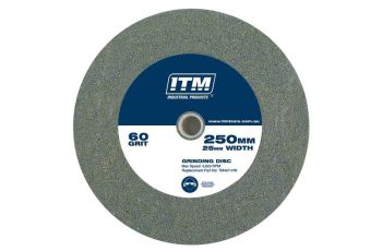 ITM 250 X 25MM 60 Grit Aluminium Oxide Grinding Wheel TM407-010