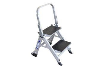 Bailey Stairway Ladder 2 Step with Safety Rail 150kg Ind FS13750