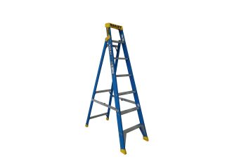 Bailey Pro FG Single Sided Ladder  Leansafe 7 150kg Ind Punchlock - 2.1m FS13973