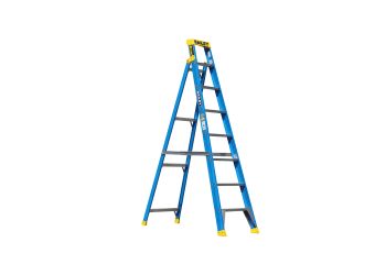 Bailey Pro Fibreglass Single Sided Ladder Leansafe 8 150kg Ind Punchlock - 2.4m FS13974