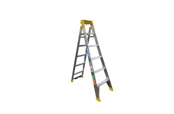 Bailey Aluminium Dual Purpose Ladder  DP6 150kg Ind Punchlock - 1.8m/3.2m FS13988