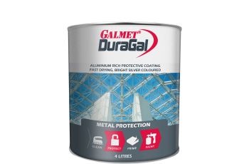 Galmet 4L DuraGal Silver Protective Coating GA-GGDS4L
