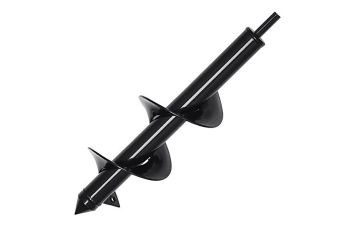 COMOWARE Planting Drill Bit Garden Auger Spiral 3"x12" GTE-CO0312GAD