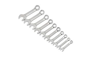 GearWrench Wrench Set 10 Piece 12 Point Stubby Combination Spanners SAE 81905
