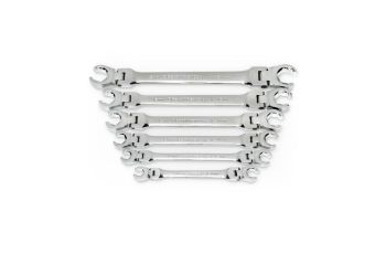 Gearwrench Metric Flex Head Flare Nut Wrench Set 81911D