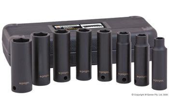 Geiger 3/8" Drive Metric Socket Set (8pc.) GX838SSM