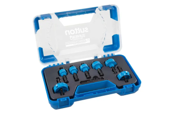 Sutton 8PC 20-38MM 1/4"-Hx Impact Bi-Metal Sheetmetal Holesaw Set H119S08A