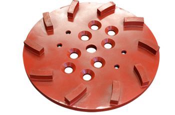 Masterfinish 250mm 10 SEG Grinding Plate To Suit MF-CUB HGH10