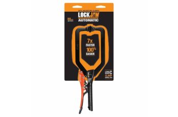 Lockjaw 290mm Locking C-Clamp Plier Swivel Pad L2180250