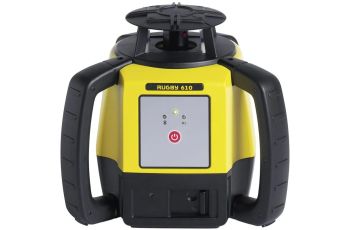 Leica Rugby 610 Laser Level with Rod-Eye 160 Digital Receiver Alkaline LG6008616