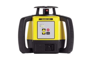 Leica Rugby 620 Laser Level with Rod-Eye 120 Receiver Alkaline LG6011152