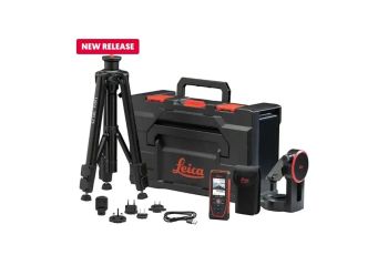Leica Disto D5 Laser Distance Meter Combo Kit with FTA360 Adapter TRI 75 Tripod and Case LG950879