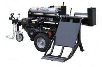 Millers Falls 50T Electric Start Log Splitter with Hydraulic Lift Table LS50LTESBD