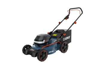 Senix 2X2 36V Brushless 46cm (18") Push Lawnmower Kit LSPX2-H-EU