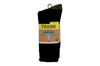 Tradie Cotton Crew Socks 'FLURO' 3 Pack M22549SJ