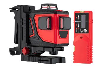 General ML-3DR-KIT Multi-Line Laser Red Beam Range 60m PREMIUM KIT ML-3DR-KIT