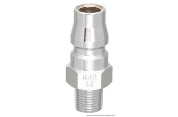 Nitto Kohki 1/8" Male Thread to Nitto Coupling Plug THB10PMA