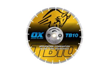 OX Premium Turbo Segmented Blade 350mm - Abrasive OX-TA10-14