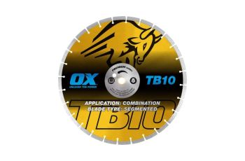 OX Trade 16" Segmented Diamond Blade - Abrasive OX-TB10-16