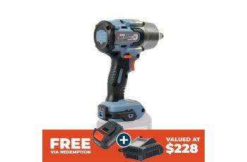 Senix X2 18V 1/2" 750Nm Brushless Impact Wrench Skin PDWX2-M7-EU-0