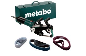 Metabo 240V 900W Tube Belt Sander RBE 9-60 Set 602183510