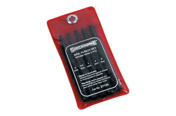 Sidchrome 5Pc Nail Punch Set SCMT27130