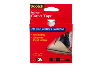 Scotch CT2010 Indoor Carpet Tape 38mmx12.8m Use On Foam Back Carpet CT2010