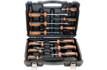 SP Tools 12 Piece Screwdriver Set In X-Case SP34012