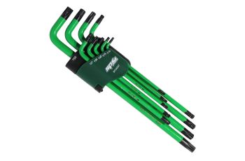 SP Tools Hex Allen Key Set 9 Piece Torx Tamper Proof SP34507