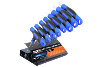 SP Tools 8Pc Metric T-Handle Hex Key Set SP34705